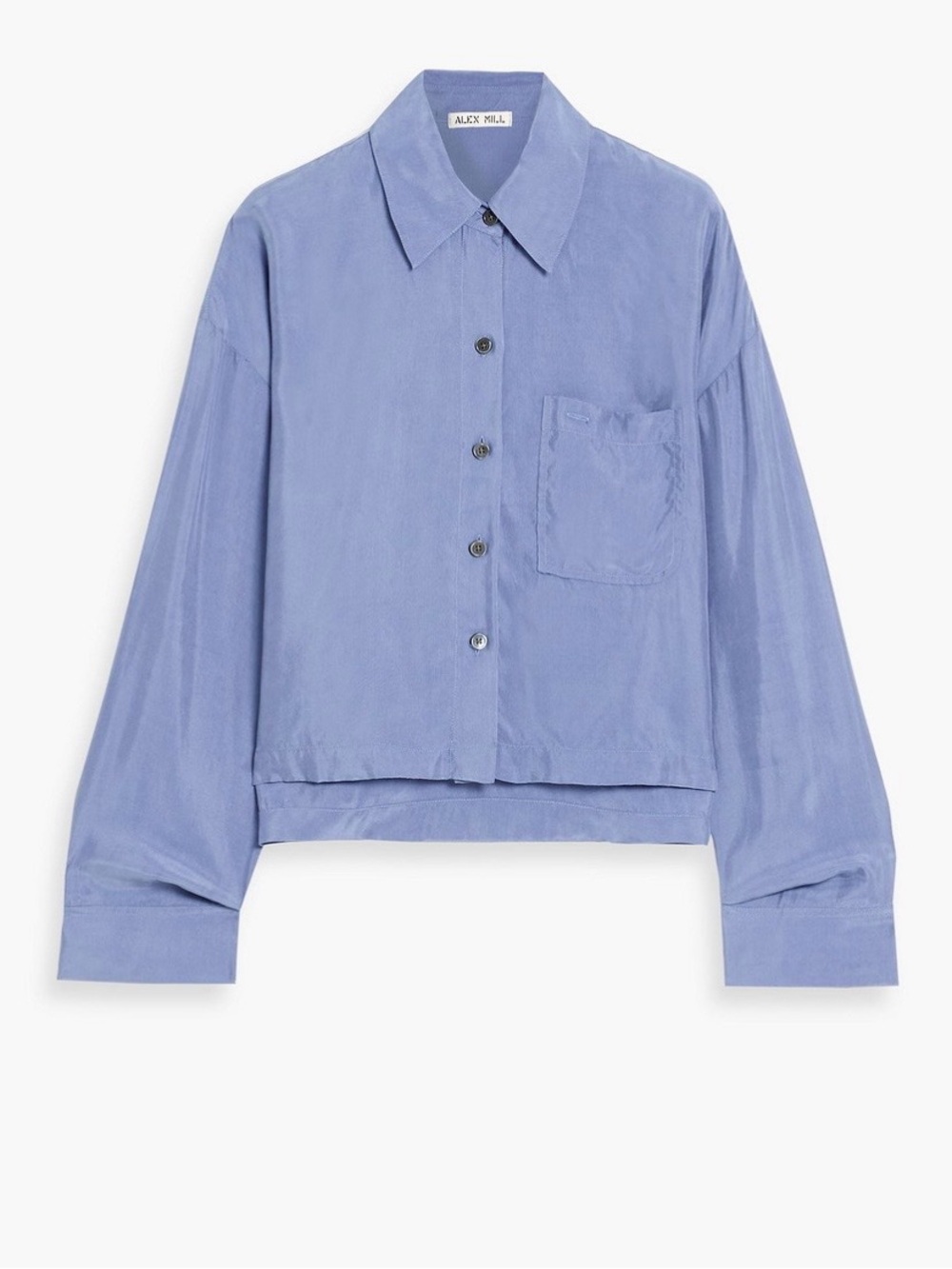 Alex Mill Gemma Cupro Button Down